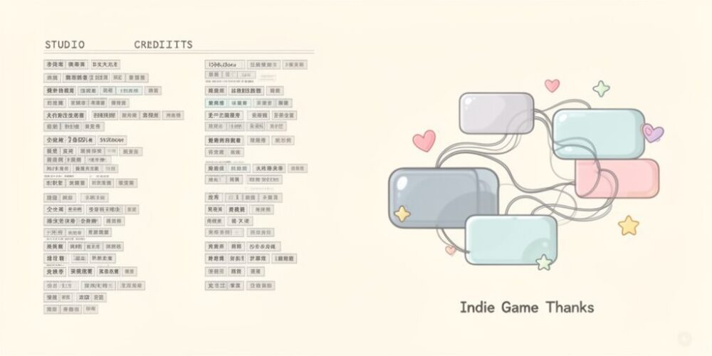 参考になるゲーム クレジット表記例を紹介