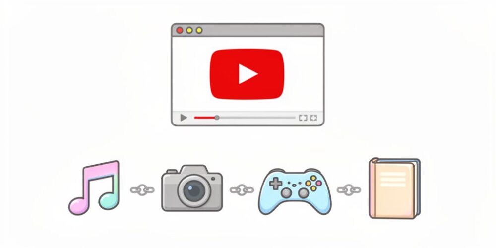 YouTubeのクレジット表記は概要欄が基本